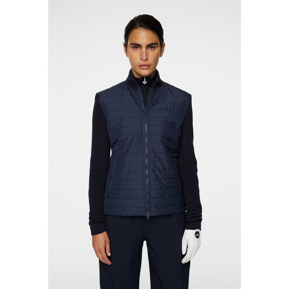 J.Lindeberg Wren Knitted Hybrid Jacket - XS - Picture 7 of 7